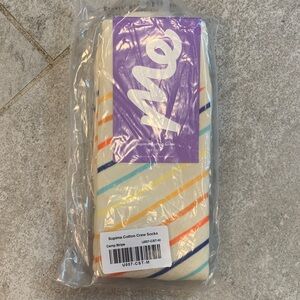 Meundies Supima Cotton Crew Medium NWT Sealed in Original Packaging Camp Stripe